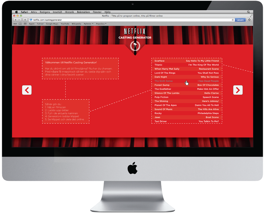 NETFLIX — CASTING GENERATOR - linushjellstrom